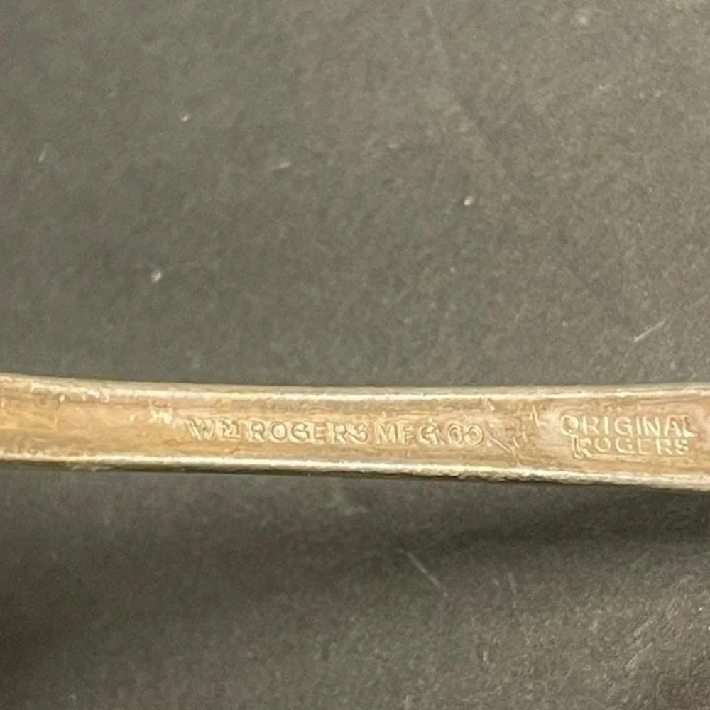 Wm Rogers Mfg Co Silverplate Shell Gravy Ladle‎ Original Rogers Scalloped GSP1